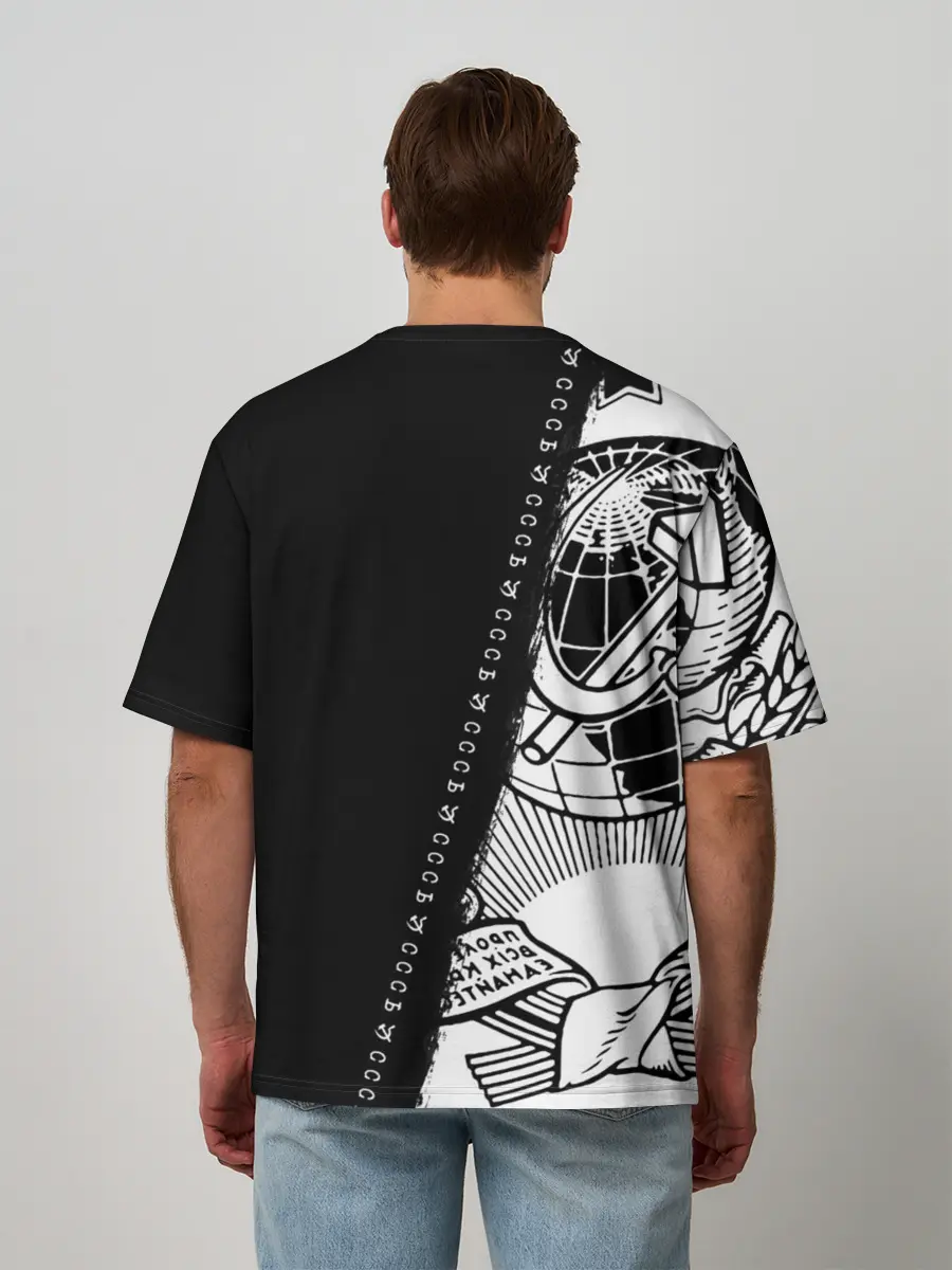 Мужская футболка оверсайз / СССР