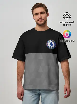 Мужская футболка оверсайз / Chelsea London