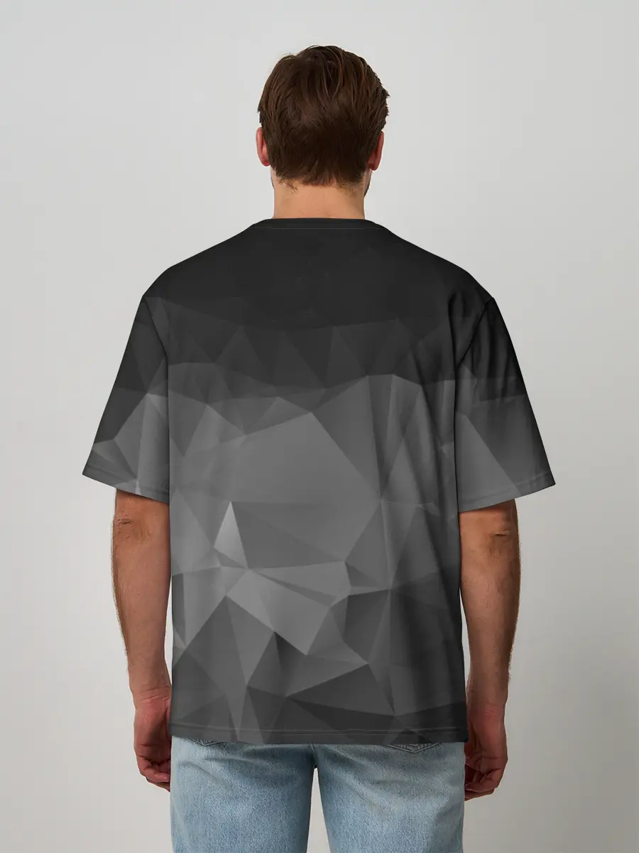 Мужская футболка оверсайз / SUBARU SPORT