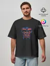 Мужская футболка оверсайз / Colorful Gorilla