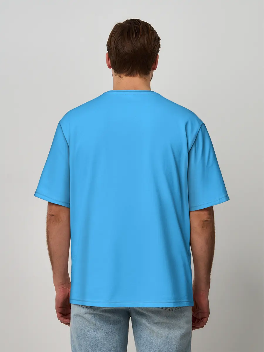 Мужская футболка оверсайз / Казагь