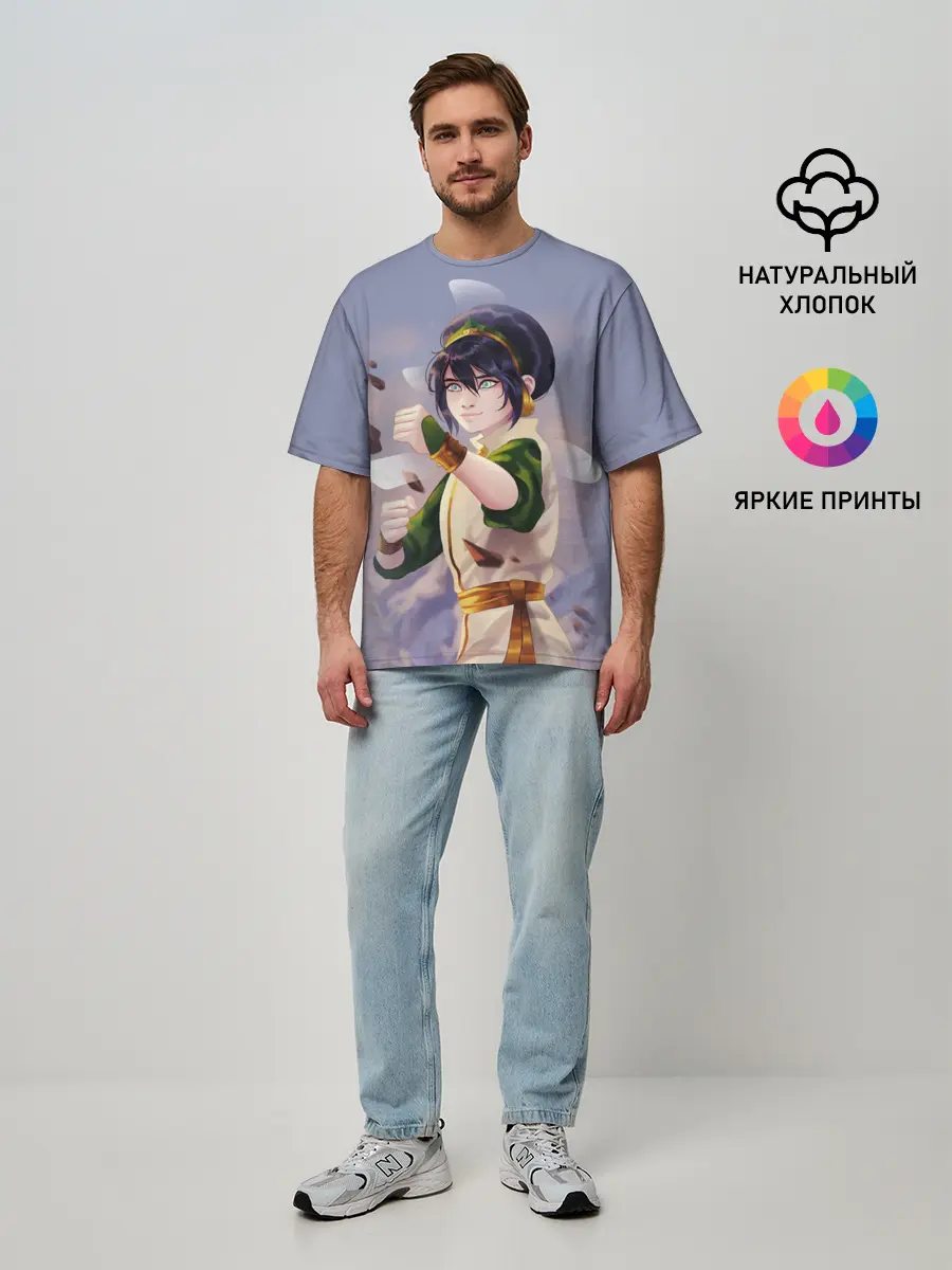 Мужская футболка оверсайз / Тоф Бейфонг