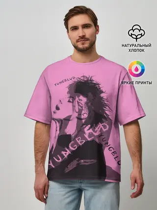 Мужская футболка оверсайз / Yungblud Yungblud Yungblud