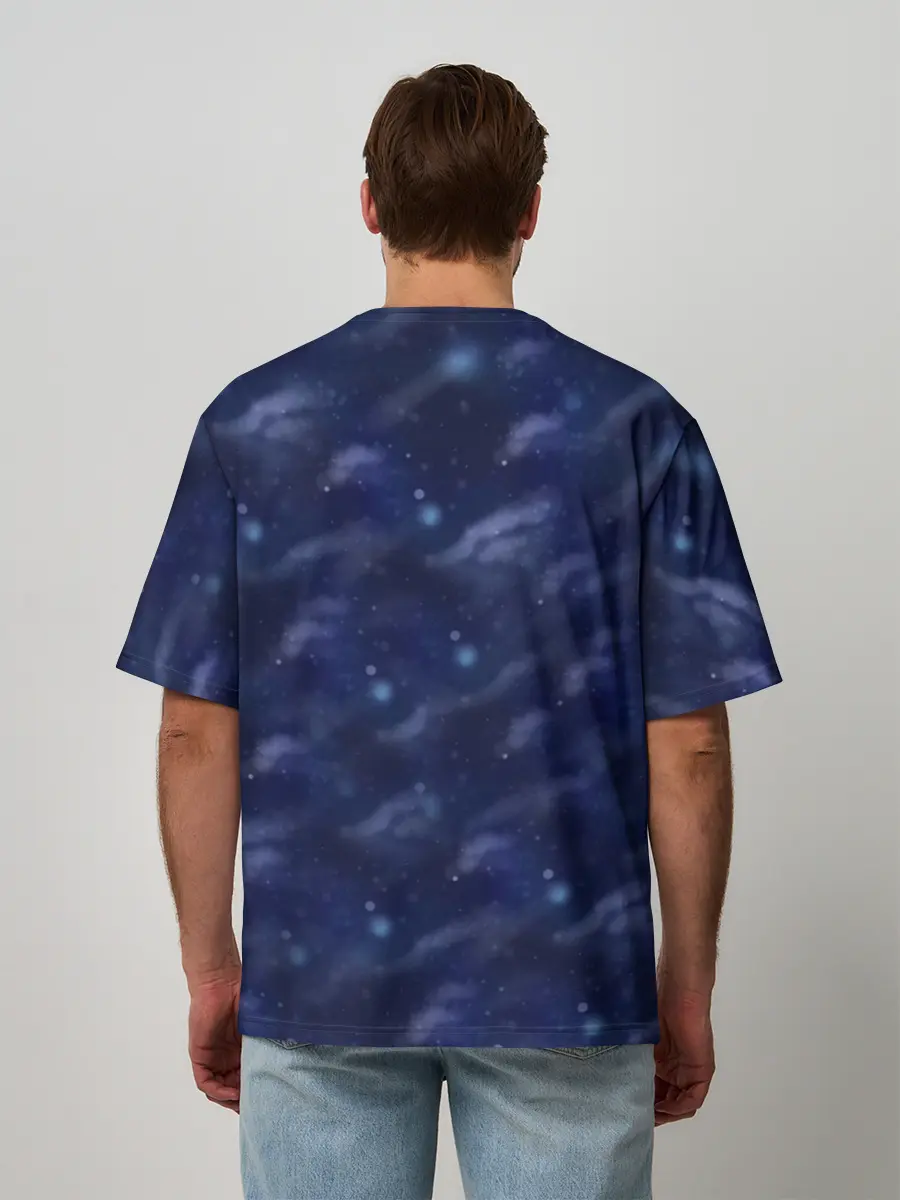 Мужская футболка оверсайз / Как приручить дракона