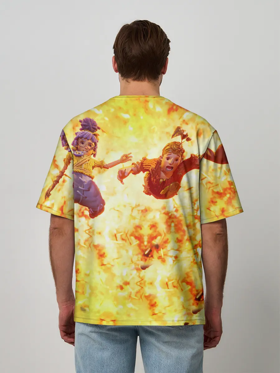 Мужская футболка оверсайз / It Takes Two