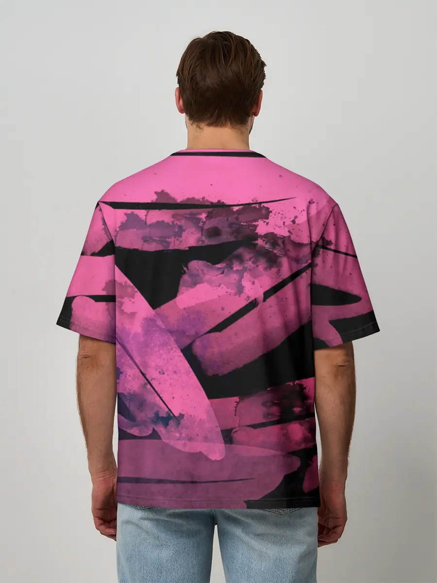 Мужская футболка оверсайз / Клоун