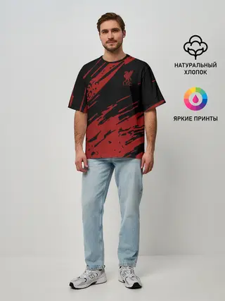 Мужская футболка оверсайз / Liverpool F.C.