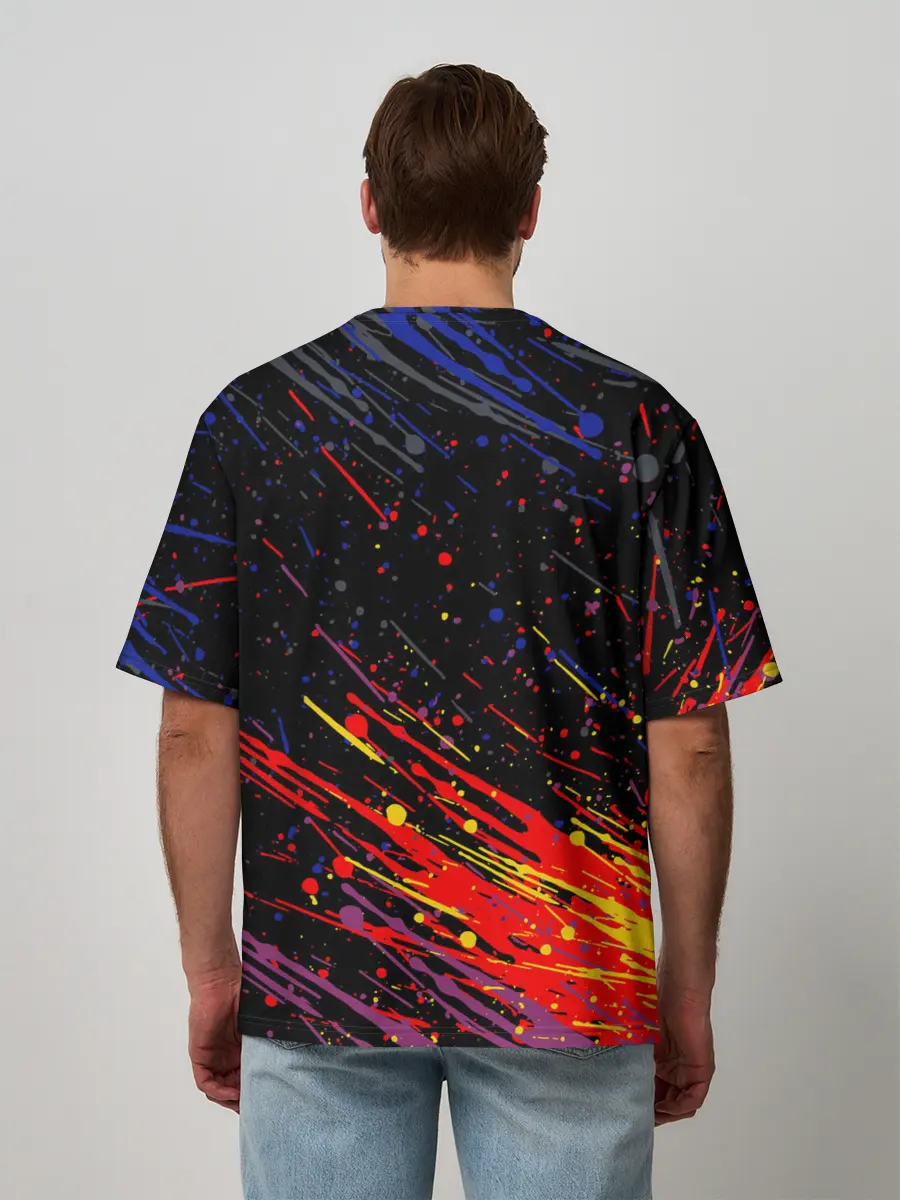 Мужская футболка оверсайз / AMONG US.