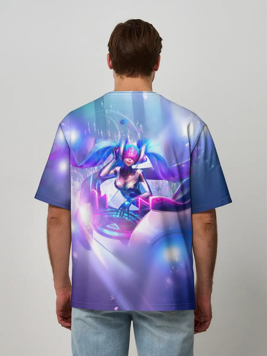 Мужская футболка оверсайз / League of legends