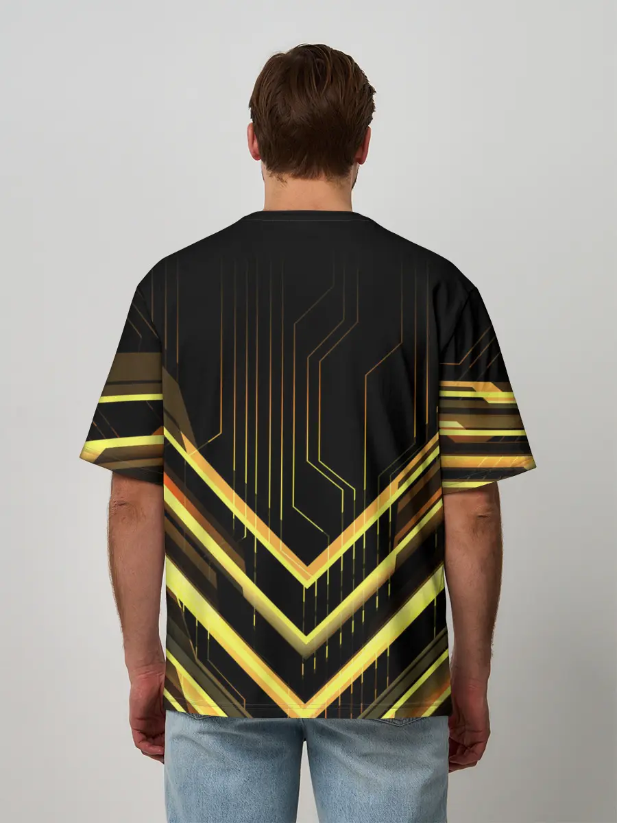 Мужская футболка оверсайз / Mercedes-Benz