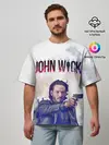 Мужская футболка оверсайз / John Wick