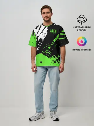 Мужская футболка оверсайз / Apex Legends