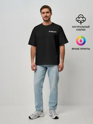 Мужская футболка оверсайз / .ELEGANT | STYLE