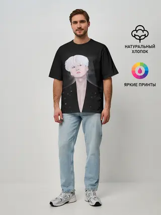 Мужская футболка оверсайз / SUGA