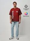 Мужская футболка оверсайз / TOYOTA