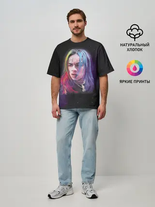 Мужская футболка оверсайз / Rap