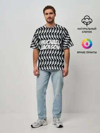 Мужская футболка оверсайз / Michael Jackson