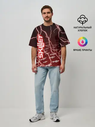 Мужская футболка оверсайз / SKILLET