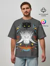 Мужская футболка оверсайз / Как приручить дракона