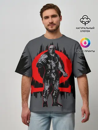 Мужская футболка оверсайз / Дарксайд