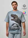 Мужская футболка оверсайз / Jurassic World | Мир Юрского периода