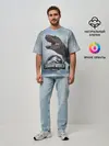 Мужская футболка оверсайз / Jurassic World | Мир Юрского периода