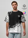 Мужская футболка оверсайз / Mazda brand motors