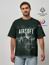 Мужская футболка оверсайз / AIRSOFT