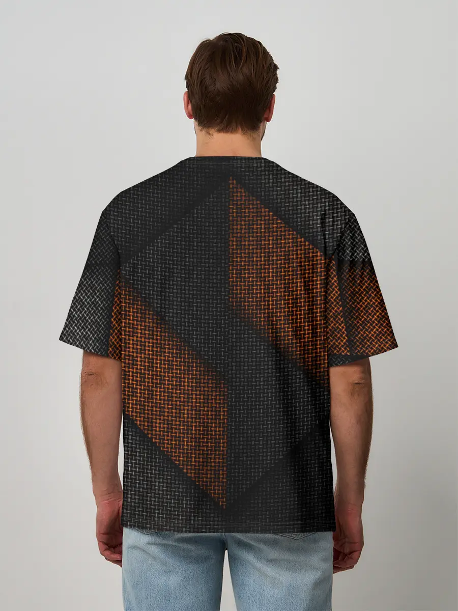 Мужская футболка оверсайз / Фантазия на тему Bentley