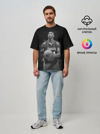 Мужская футболка оверсайз / Коби Брайант