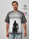 Мужская футболка оверсайз / Horizon Zero Dawn
