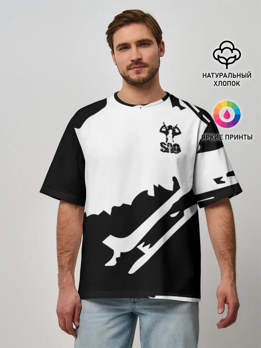 Мужская футболка оверсайз / Sword Art Online