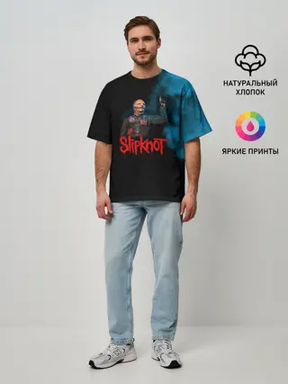 Мужская футболка оверсайз / Slipknot