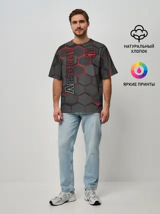 Мужская футболка оверсайз / Arsenal F.C.