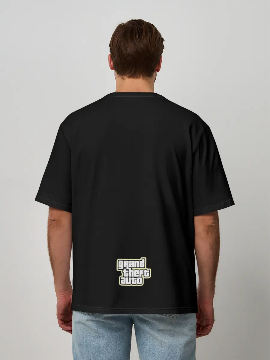 Мужская футболка оверсайз / Каталина | ГТА 3