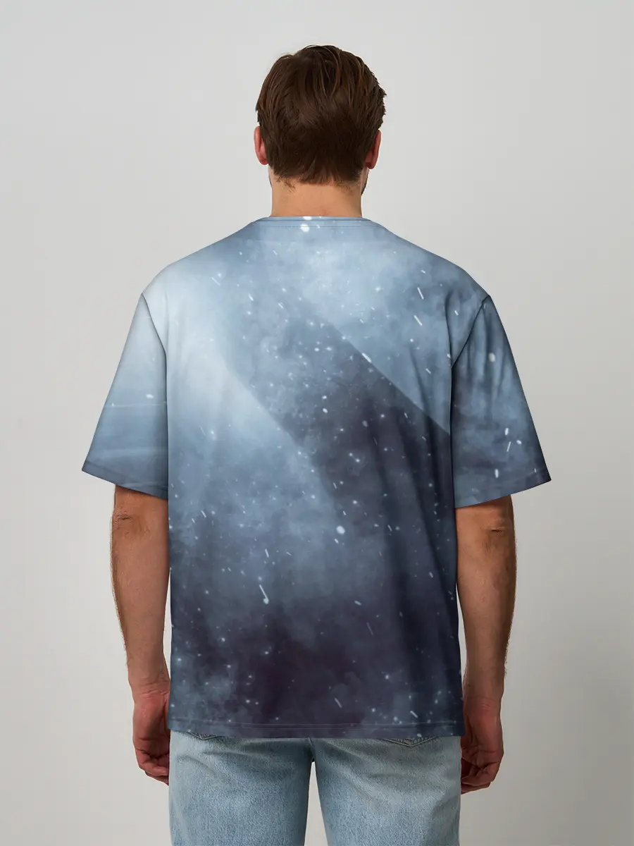 Мужская футболка оверсайз / Detroit become human