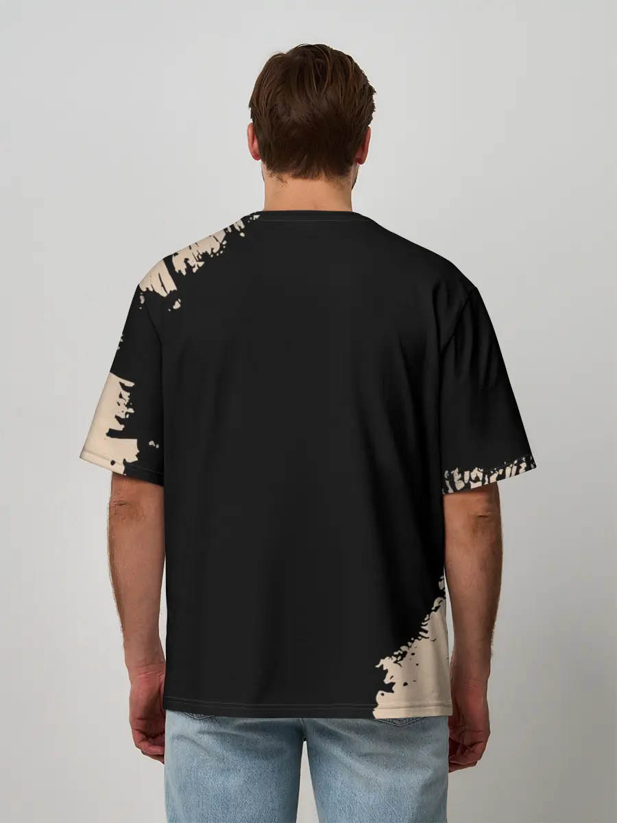 Мужская футболка оверсайз / RAMMSTEIN | Рамштайн Рок Лого