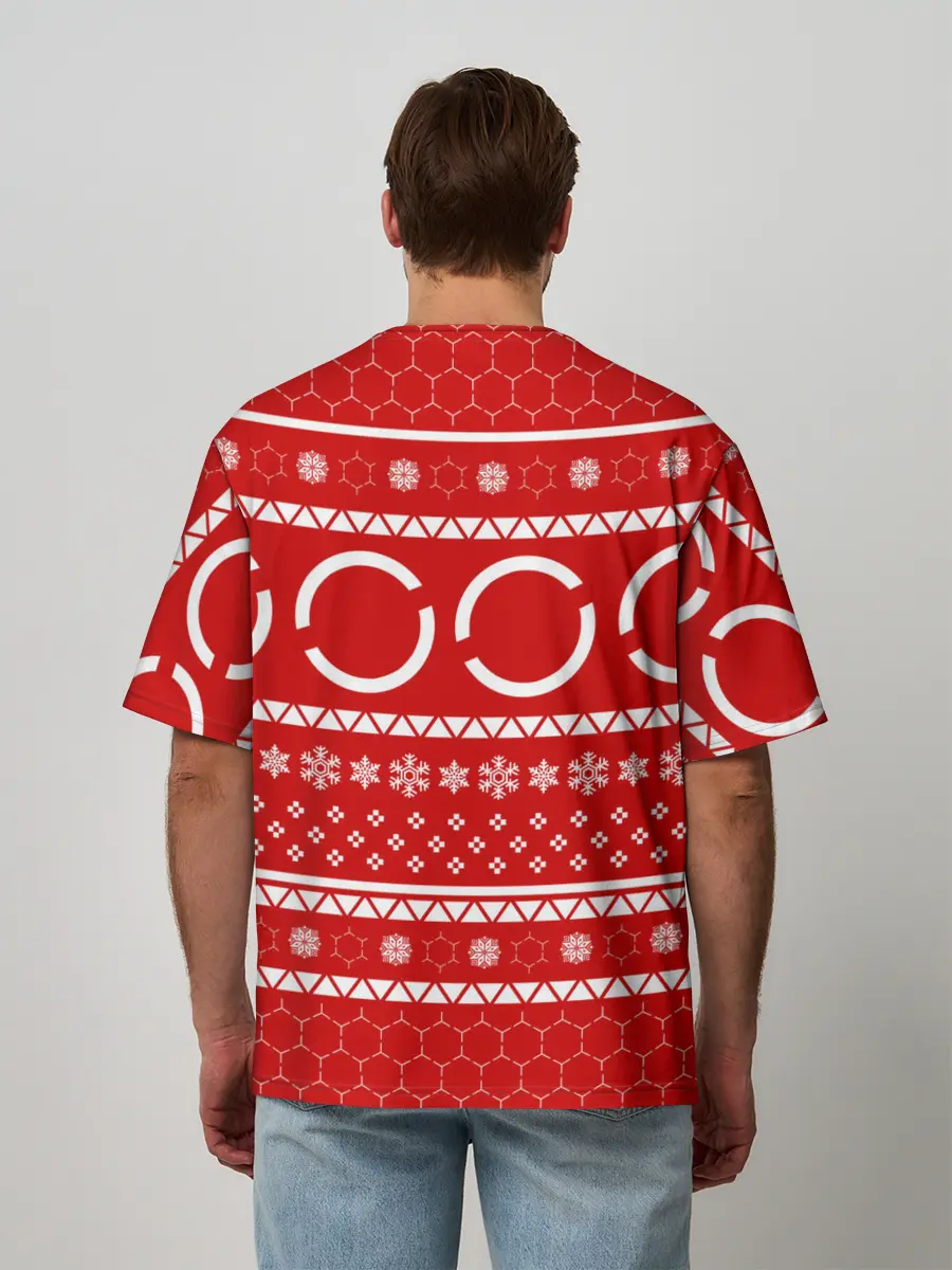 Мужская футболка оверсайз / СВИТЕР DETROIT BECOME HUMAN