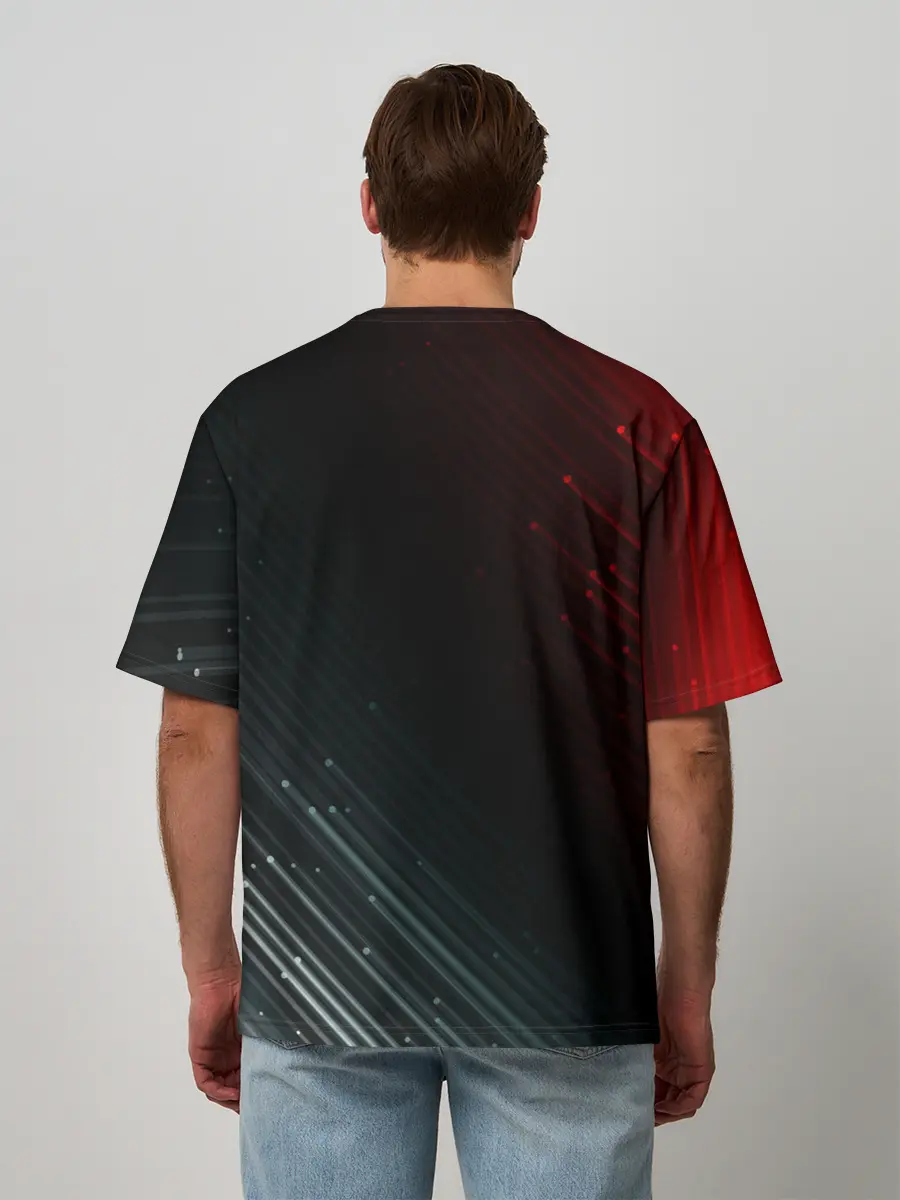 Мужская футболка оверсайз / THE LAST OF US / ОДНИ ИЗ НАС