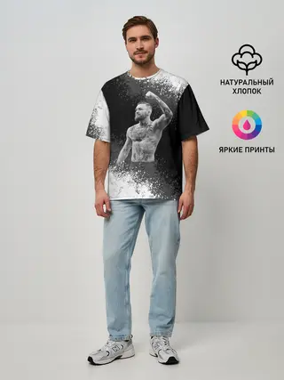 Мужская футболка оверсайз / Conor McGregor | Конор МакГрегор