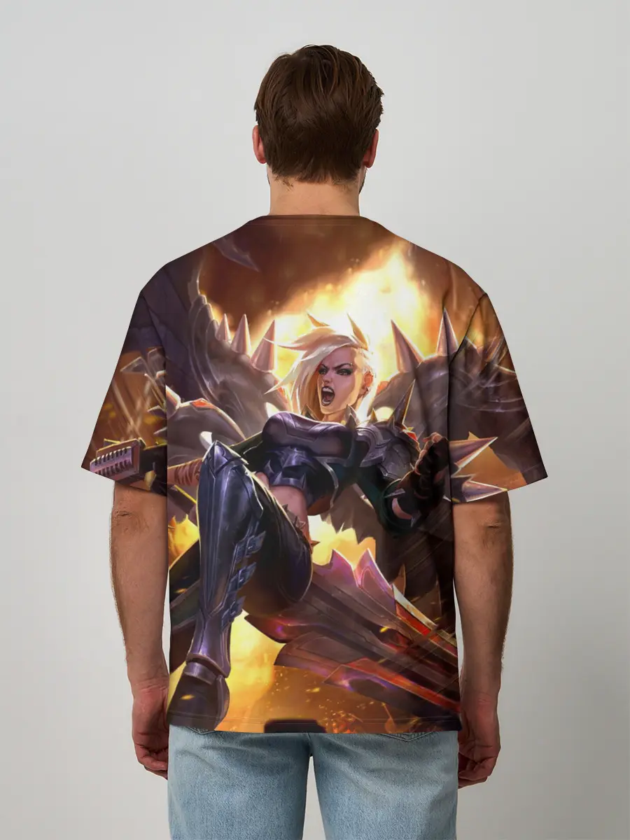 Мужская футболка оверсайз / Kayle | Кейл