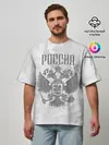Мужская футболка оверсайз / Герб России