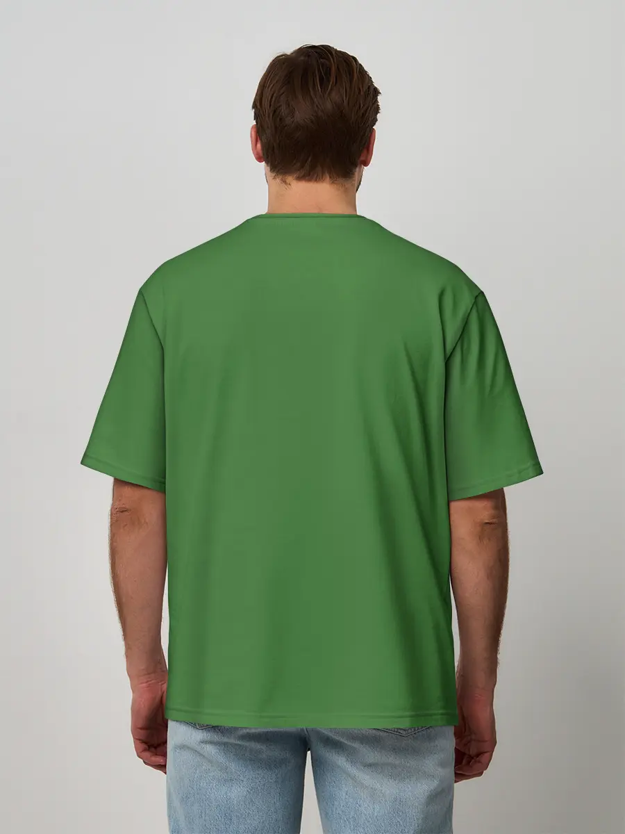 Мужская футболка оверсайз / Love is sweet