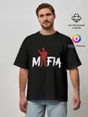 Мужская футболка оверсайз / Mafia
