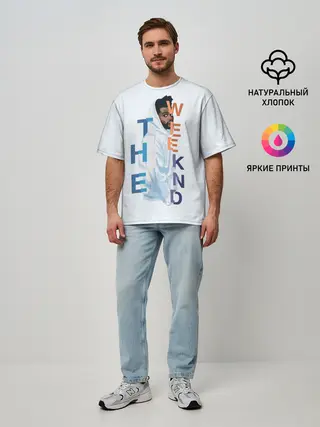 Мужская футболка оверсайз / The Weeknd