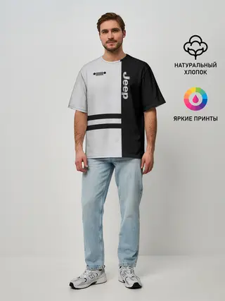 Мужская футболка оверсайз / Jeep