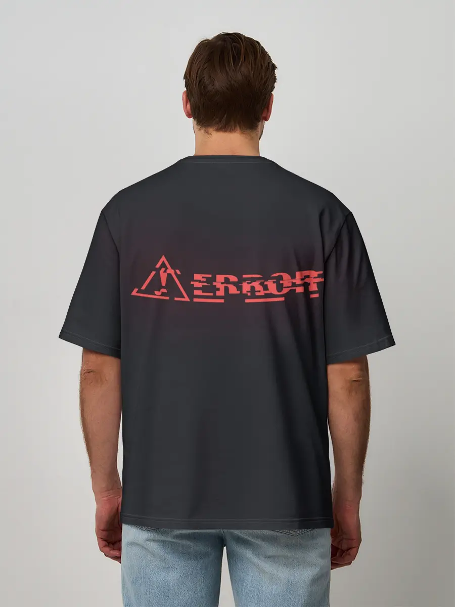 Мужская футболка оверсайз / EROR