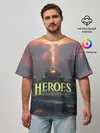 Мужская футболка оверсайз / Heroes of Might and Magic | HoM