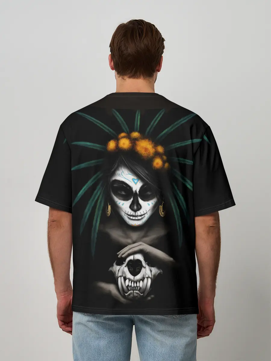 Мужская футболка оверсайз / WOMANSHAMAN