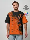 Мужская футболка оверсайз / Half-Life